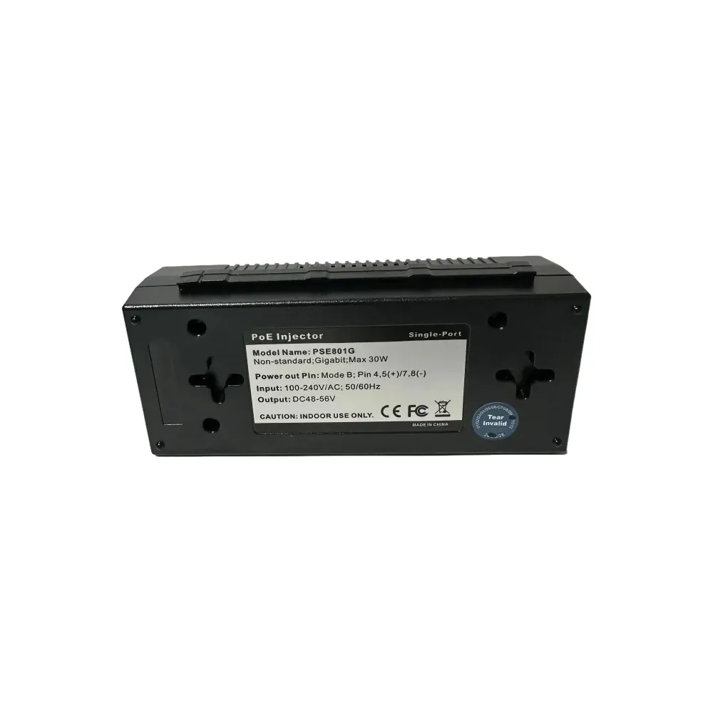 Gigabit POE Injector for IP Camera CCTV Security Surveillance PoE Power Supply Ethernet Adapter Phone US EU UK Plug 2