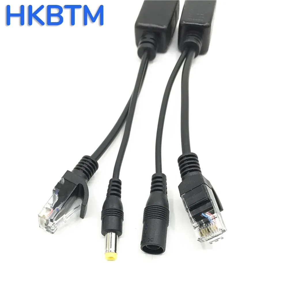 POE Cable Passive Power Over Ethernet Adapter Cable POE Splitter Injector Power Supply Module 12v For IP Camera 6