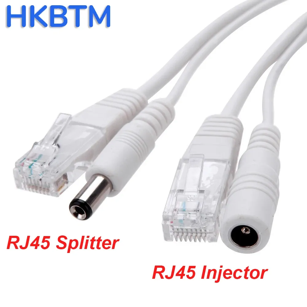POE Cable Passive Power Over Ethernet Adapter Cable POE Splitter Injector Power Supply Module 12v For IP Camera 5