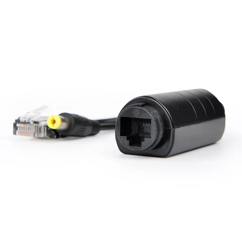 48V to 12V POE Spliter Waterprrof With Video And Power Adapter Cable Supply Module Injector for IP Camera Extender 6