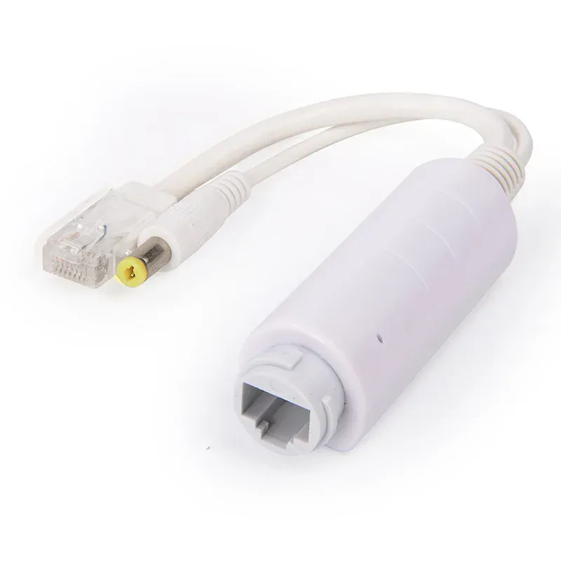 Waterproof POE Splitter DC 12V IEEE 802.3af 100Mbps Power over Ethernet for IP Cameras NVR System Wifi Connection AP 2