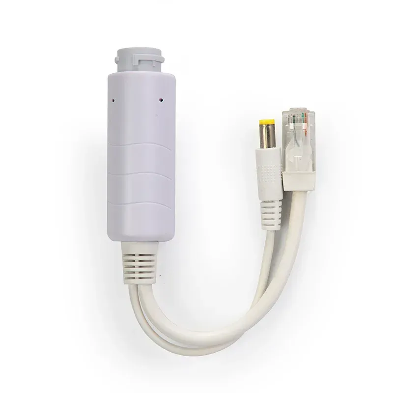 Waterproof POE Splitter DC 12V IEEE 802.3af 100Mbps Power over Ethernet for IP Cameras NVR System Wifi Connection AP 5