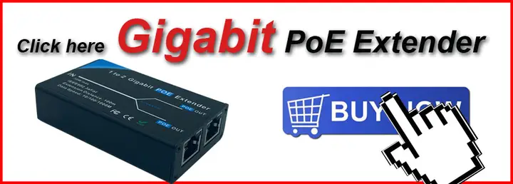 HKBTM 4 Port PoE Extender Waterproof poe repeater for IP Port Transmission Extender for POE Switch NVR IP Camera detail