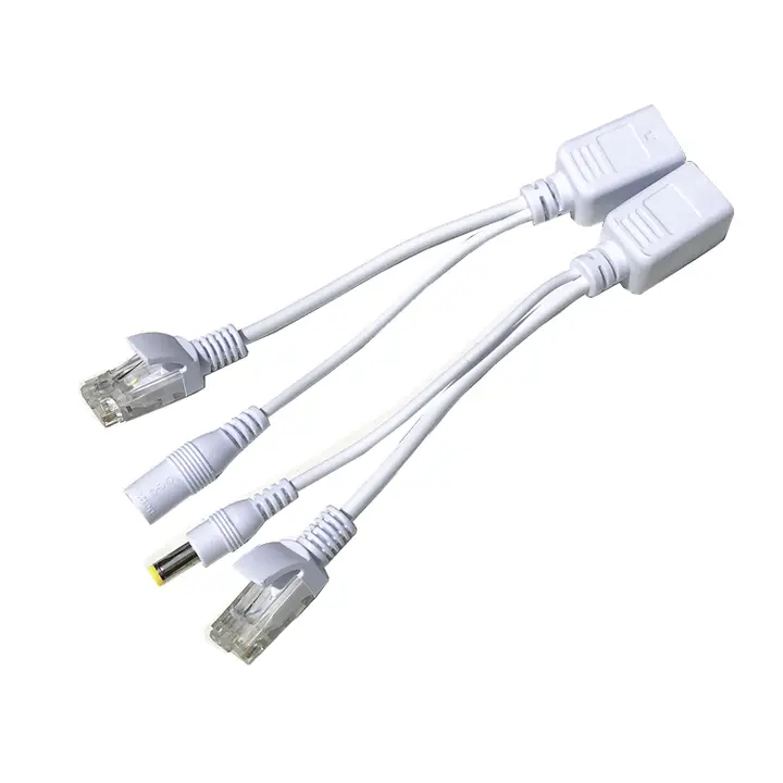 POE Cable Passive Power Over Ethernet Adapter Cable POE Splitter Injector Power Supply Module 12v For IP Camera detail